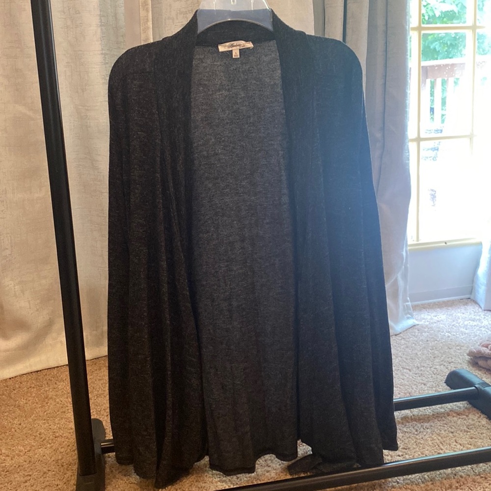 Heathered Gray boutique cardigan